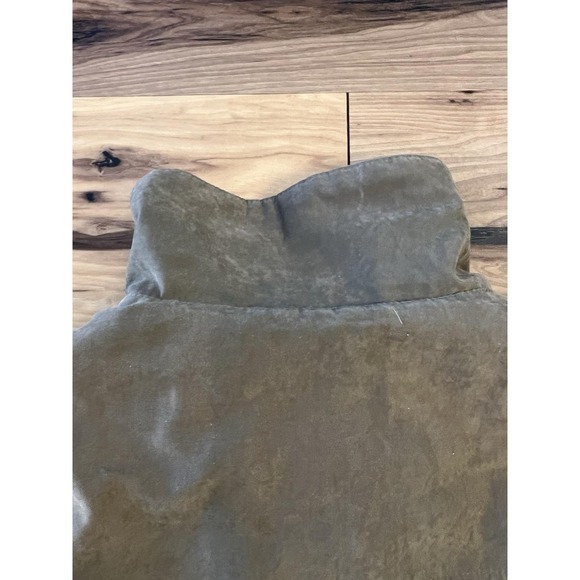 Vtg Westminster Sport Quilted Field Chore Jacket Olive Green Men 48 EU Insulated - Picture 14 of 16